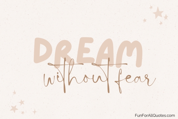 Beige background with stars, with quote overlay